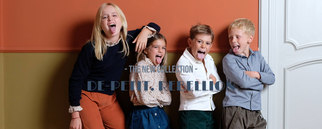 Depetit REBELLION: la nuova collezione di abiti per bambini e bambine che amano la libertà