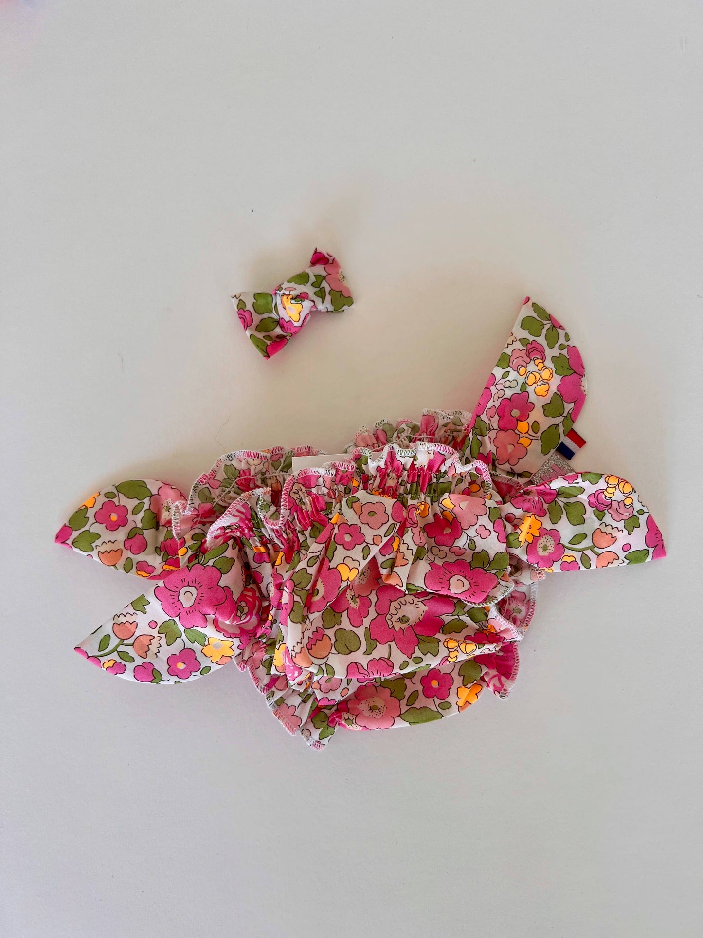 Costume da bagno in liberty Betsy arancione