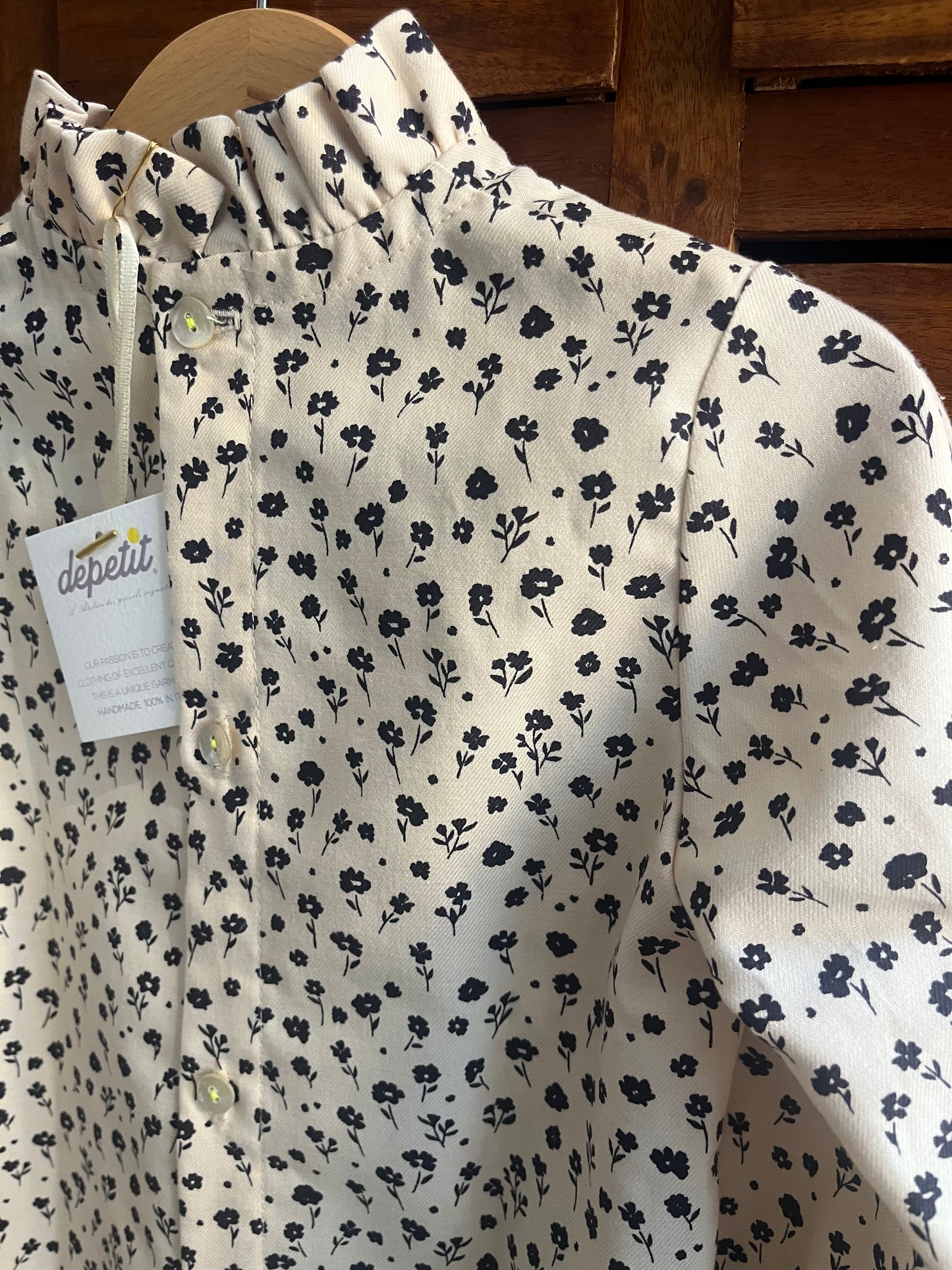 ANITA - Camicia Bambina Cotone liberty