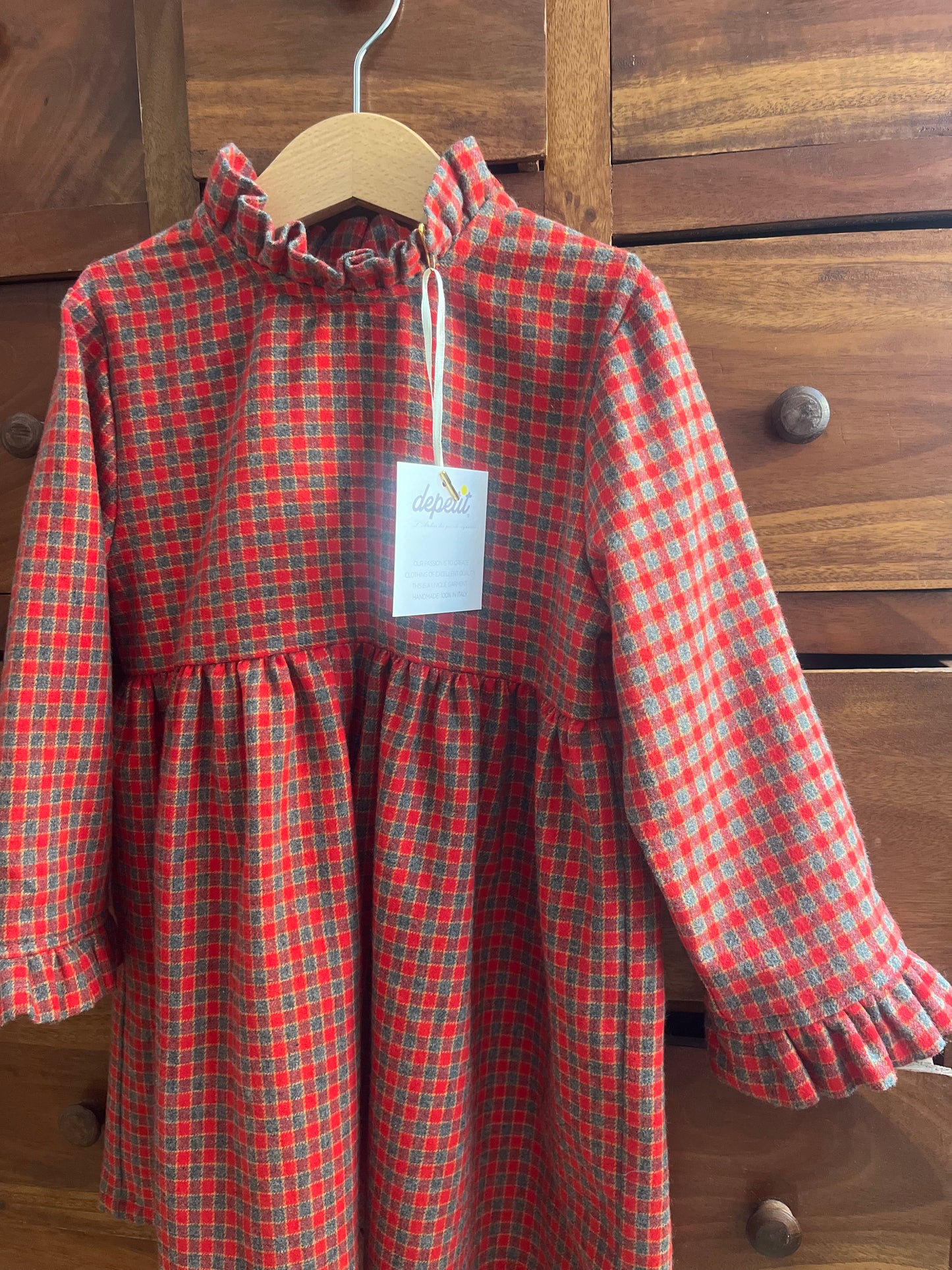 Vestitino bambina SAMY –  fantasia scozzese