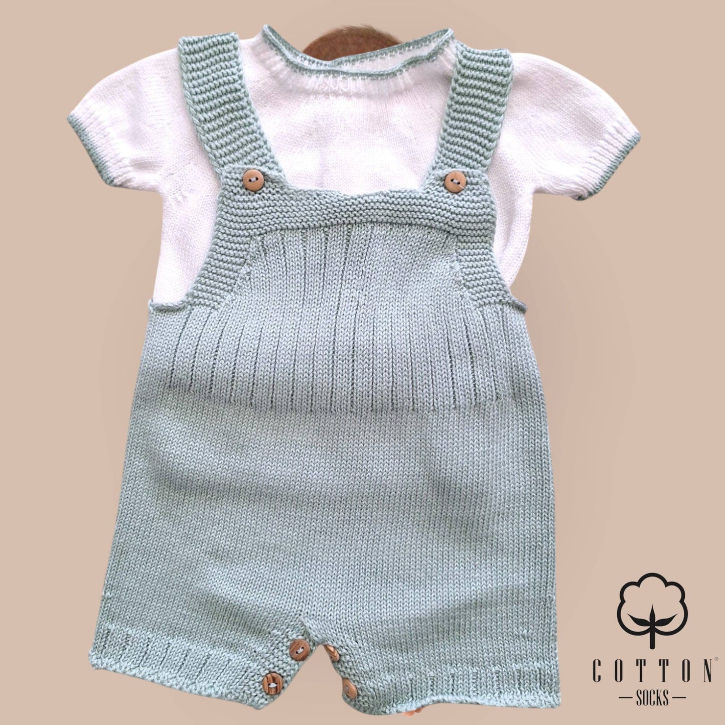 Completo maglietta e pantaloncini 100% cotone