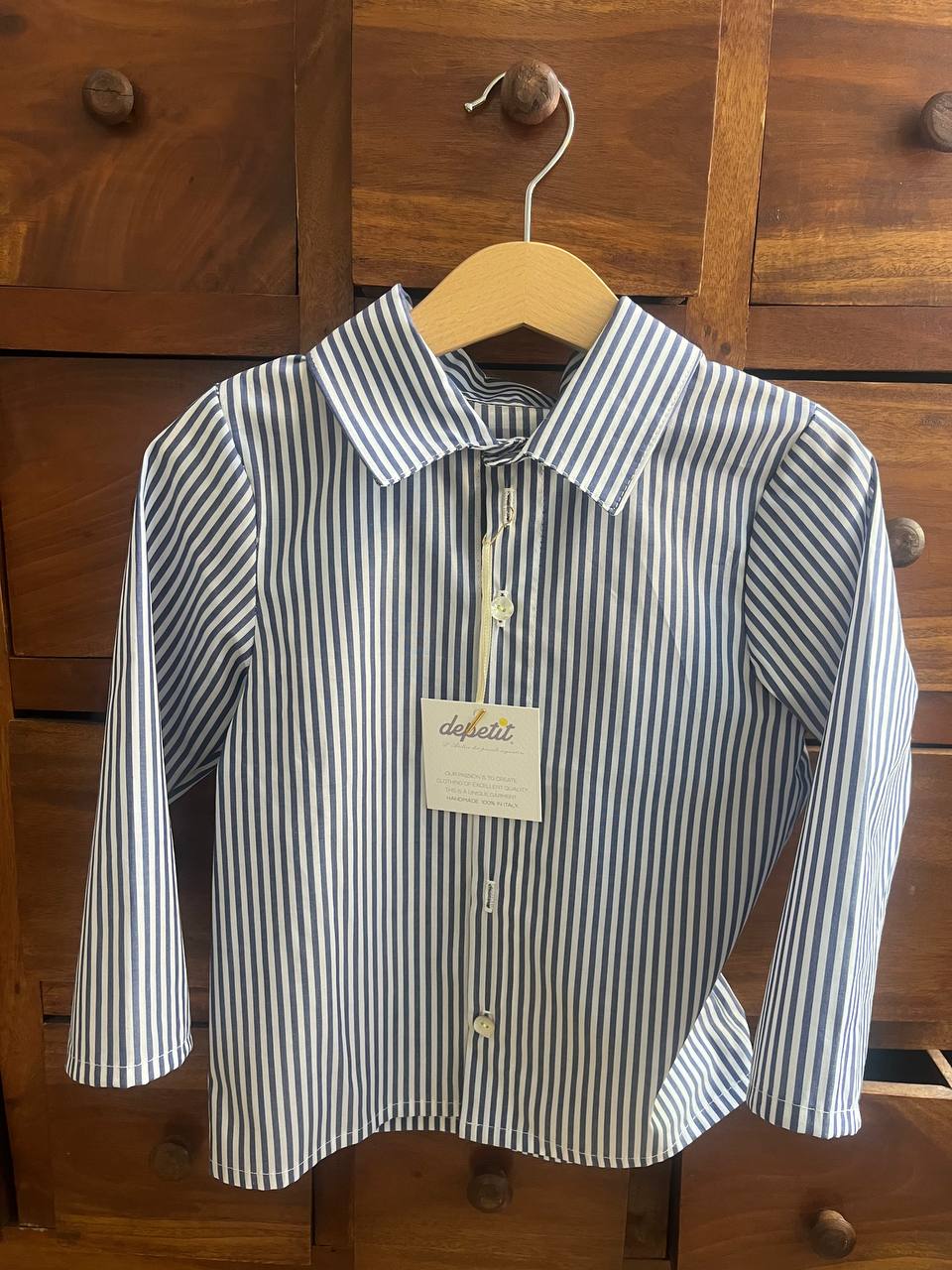 Camicia Modello OLLY - Camicia Cotone a righe