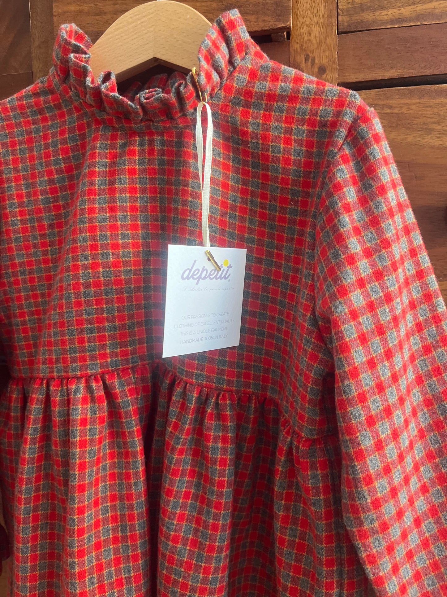 Vestitino bambina SAMY –  fantasia scozzese