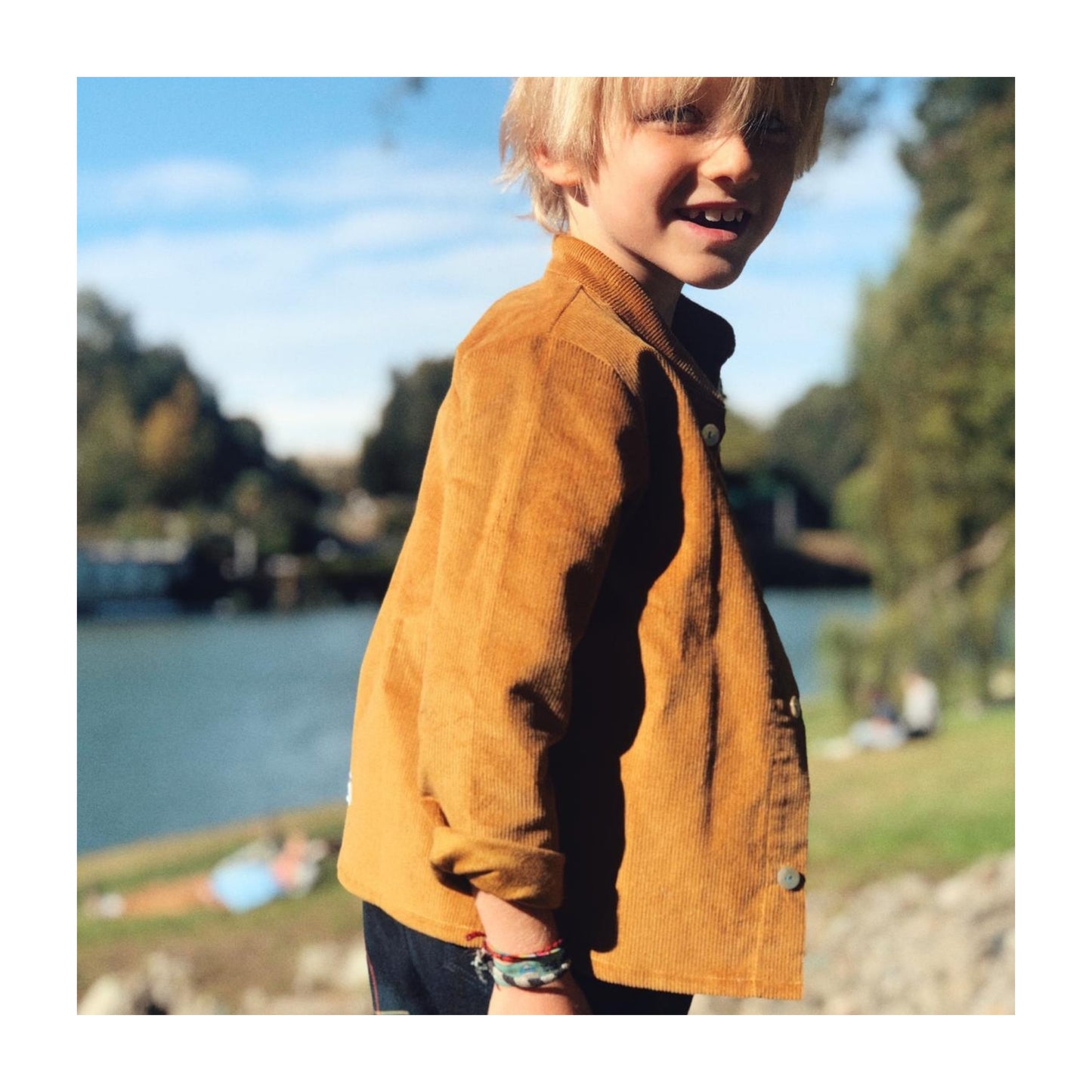 Camicia unisex Modello Olly in Cotone Felpato – Fantasia vichy