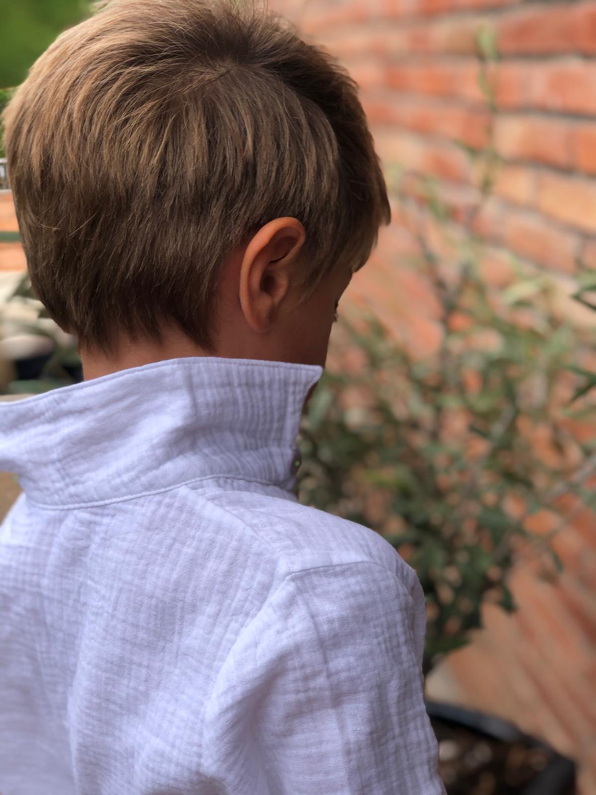 Camicia bimbo in cotone estivo