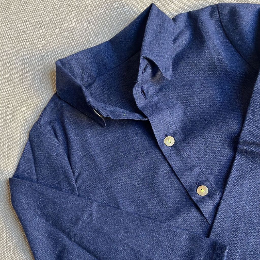 CHILD SHIRT mod. BERGAMO - FLEECE COTTON