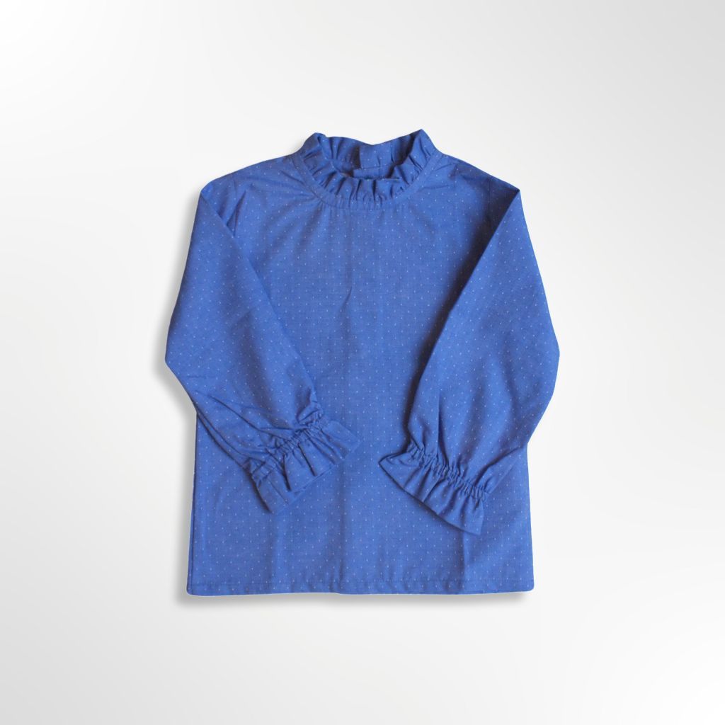 Camicia senza bottoni per bambina