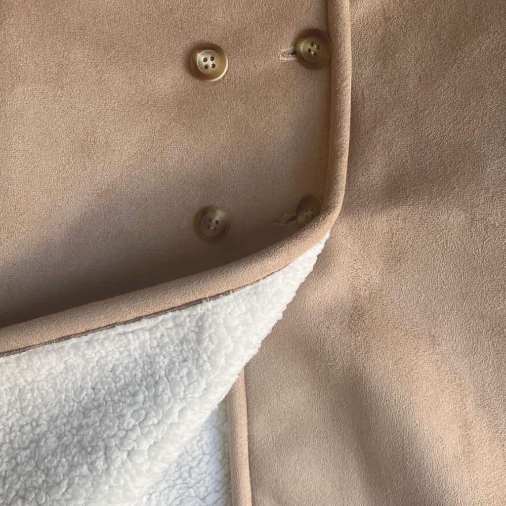 GIRL'S ECO SHEEPSKIN COAT