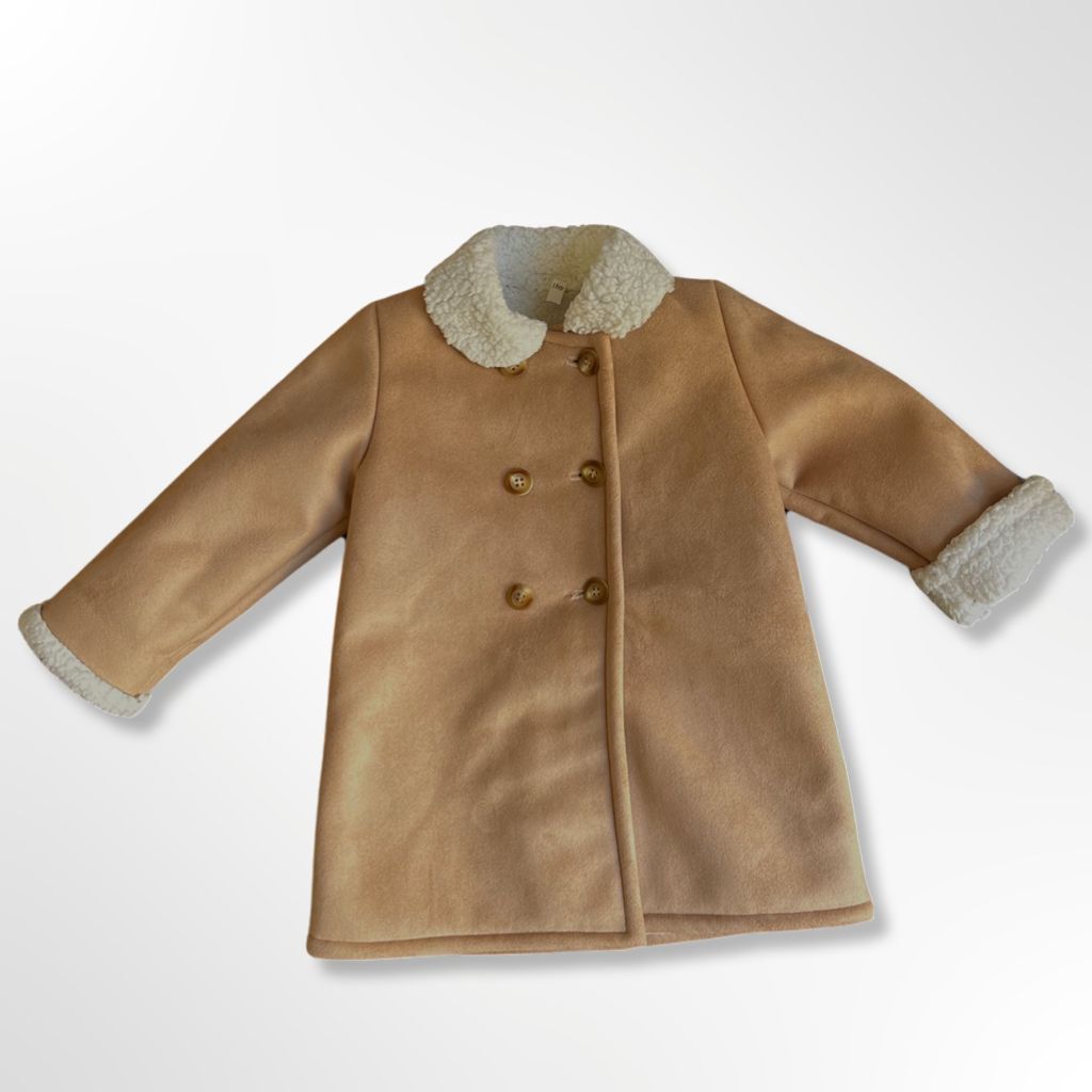 GIRL'S ECO SHEEPSKIN COAT