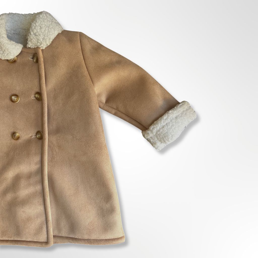 GIRL'S ECO SHEEPSKIN COAT