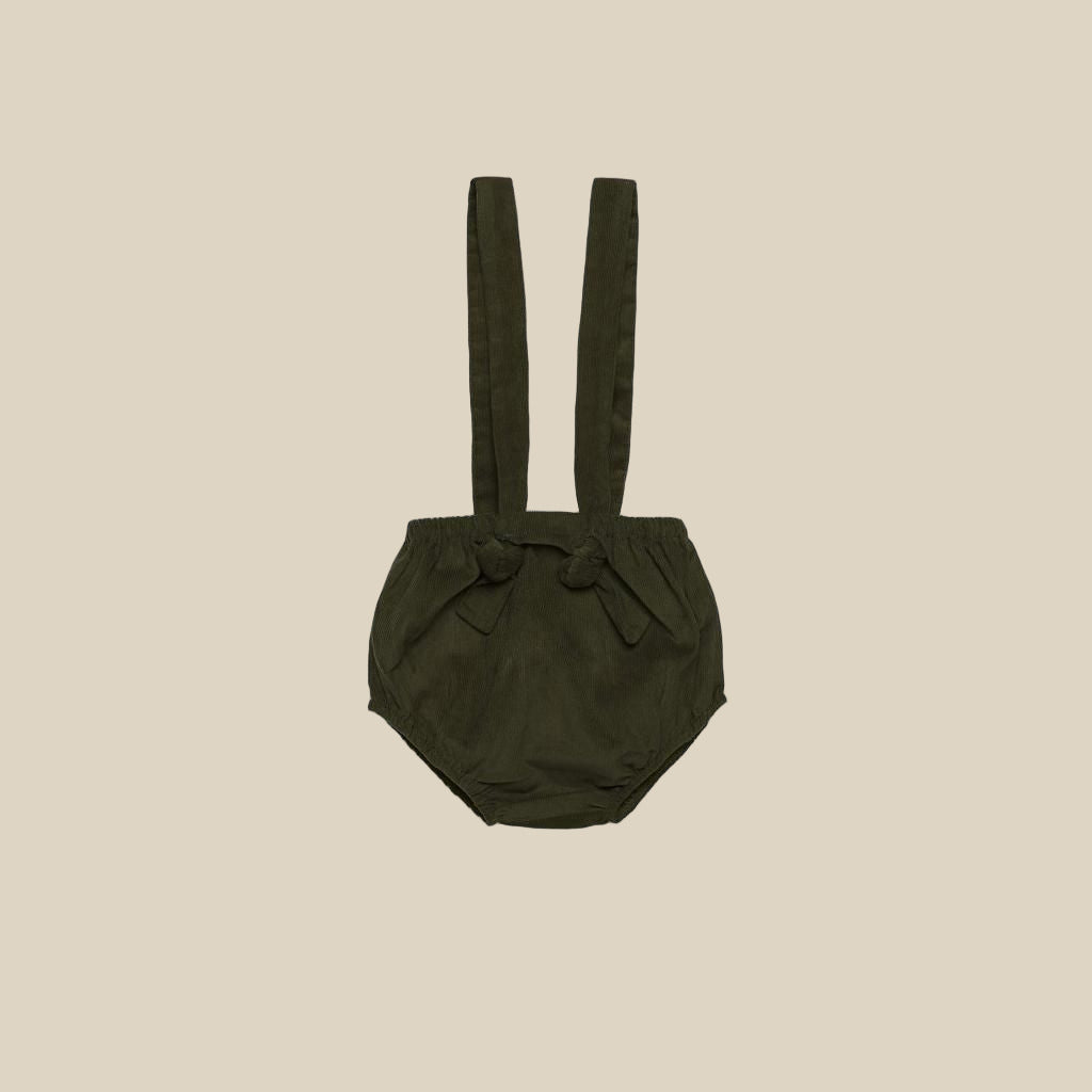 pagliaccetto per bambini verde scuro