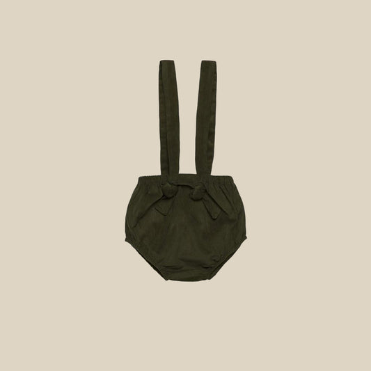 pagliaccetto per bambini verde scuro