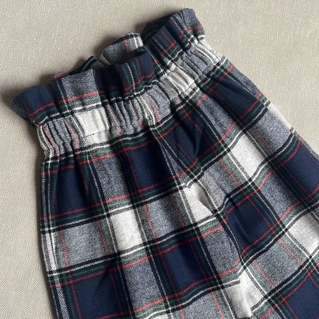 GIRL'S TARTAN TROUSERS mod. BARCELONA