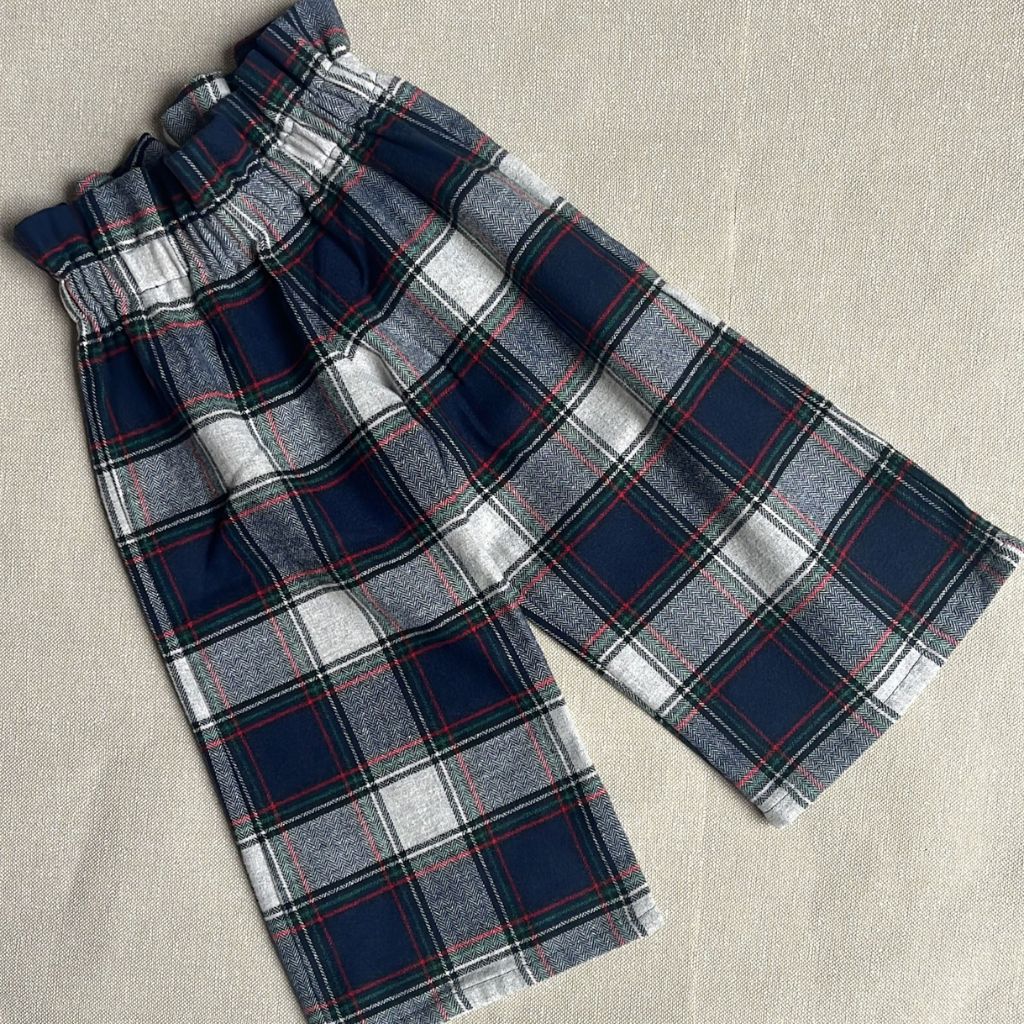 GIRL'S TARTAN TROUSERS mod. BARCELONA