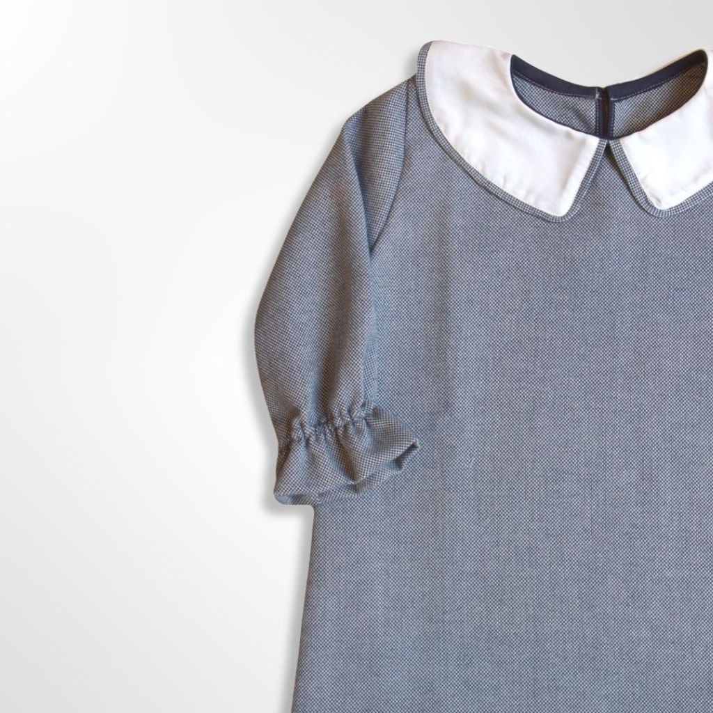 Abito da bambina elegante blu