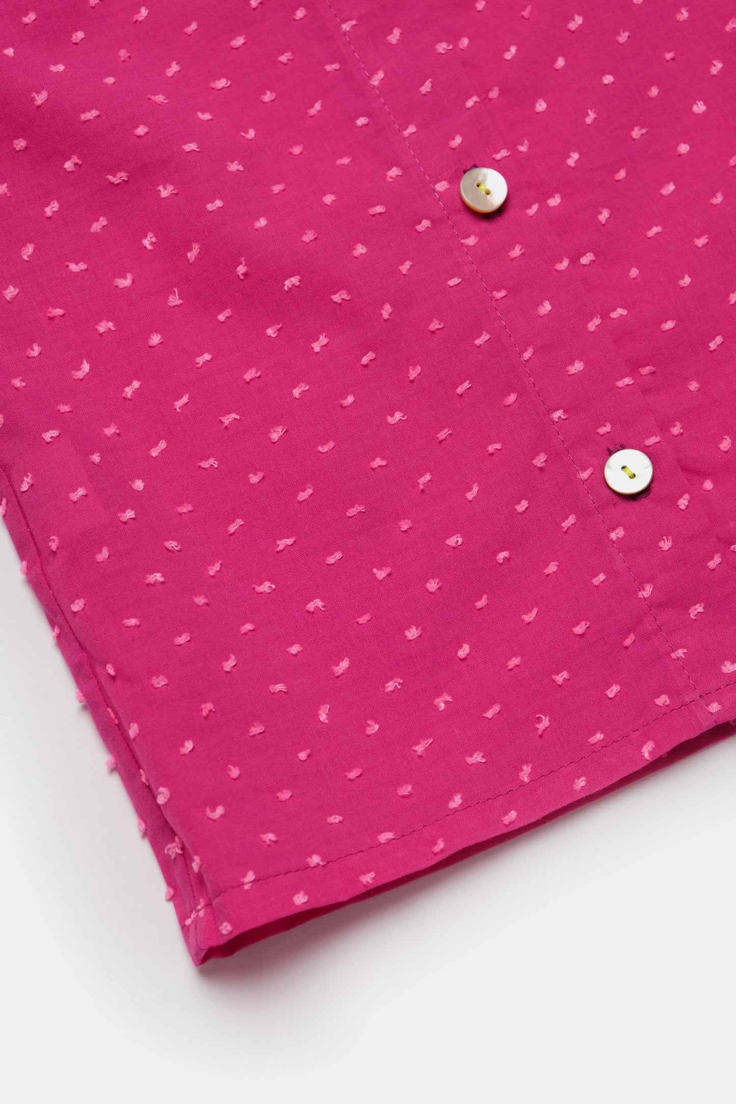 Toppino in cotone bambina Sally - Fucsia