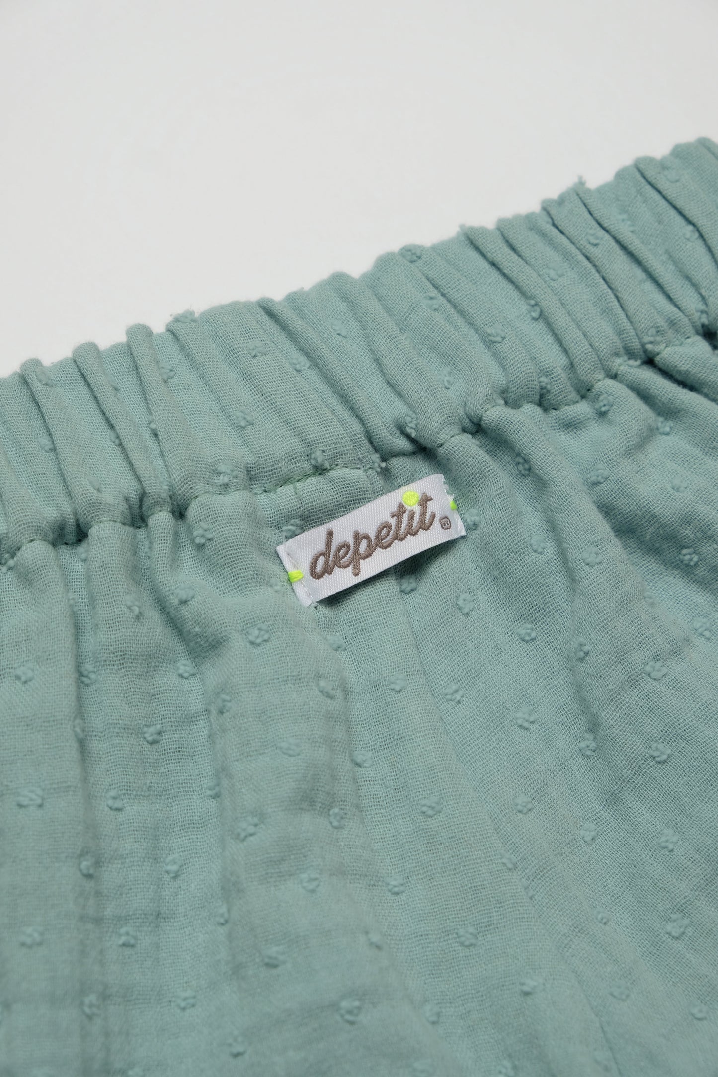Pantaloncino bimba FUNNY – Verde Acqua