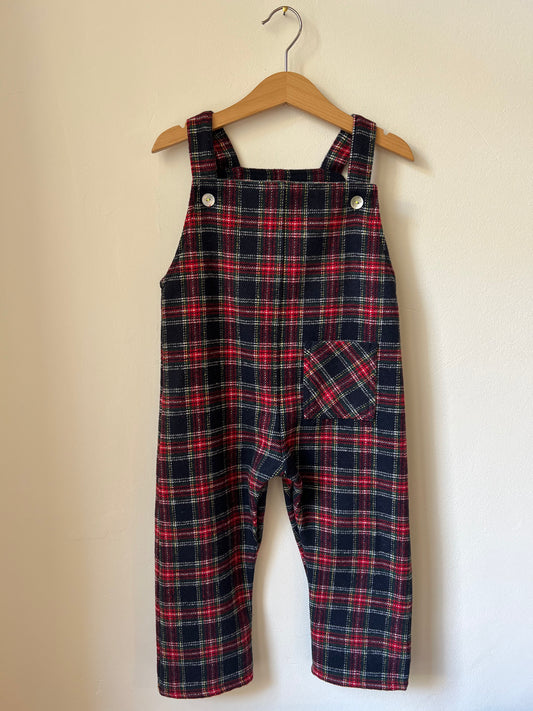 SALOPETTE UNISEX mod. MILANO - Multicolor scozzese