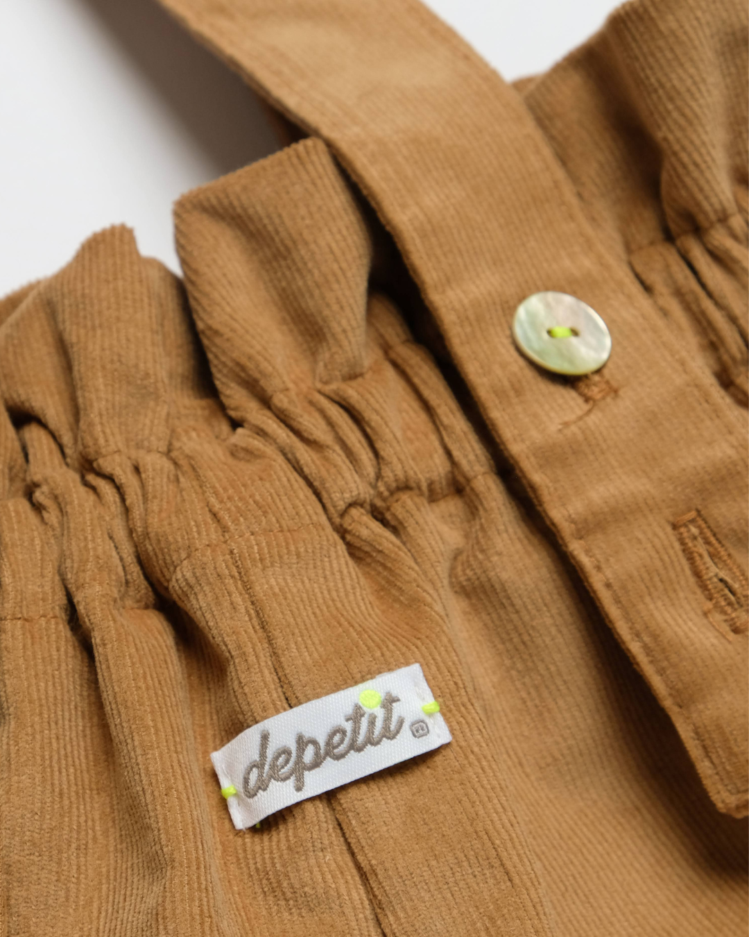 PAGLIACCETTO IN VELLUTO Mod Salerno - colore cacao