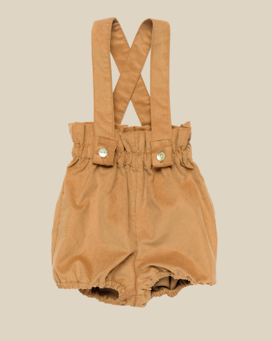 PAGLIACCETTO IN VELLUTO Mod Salerno - colore cacao