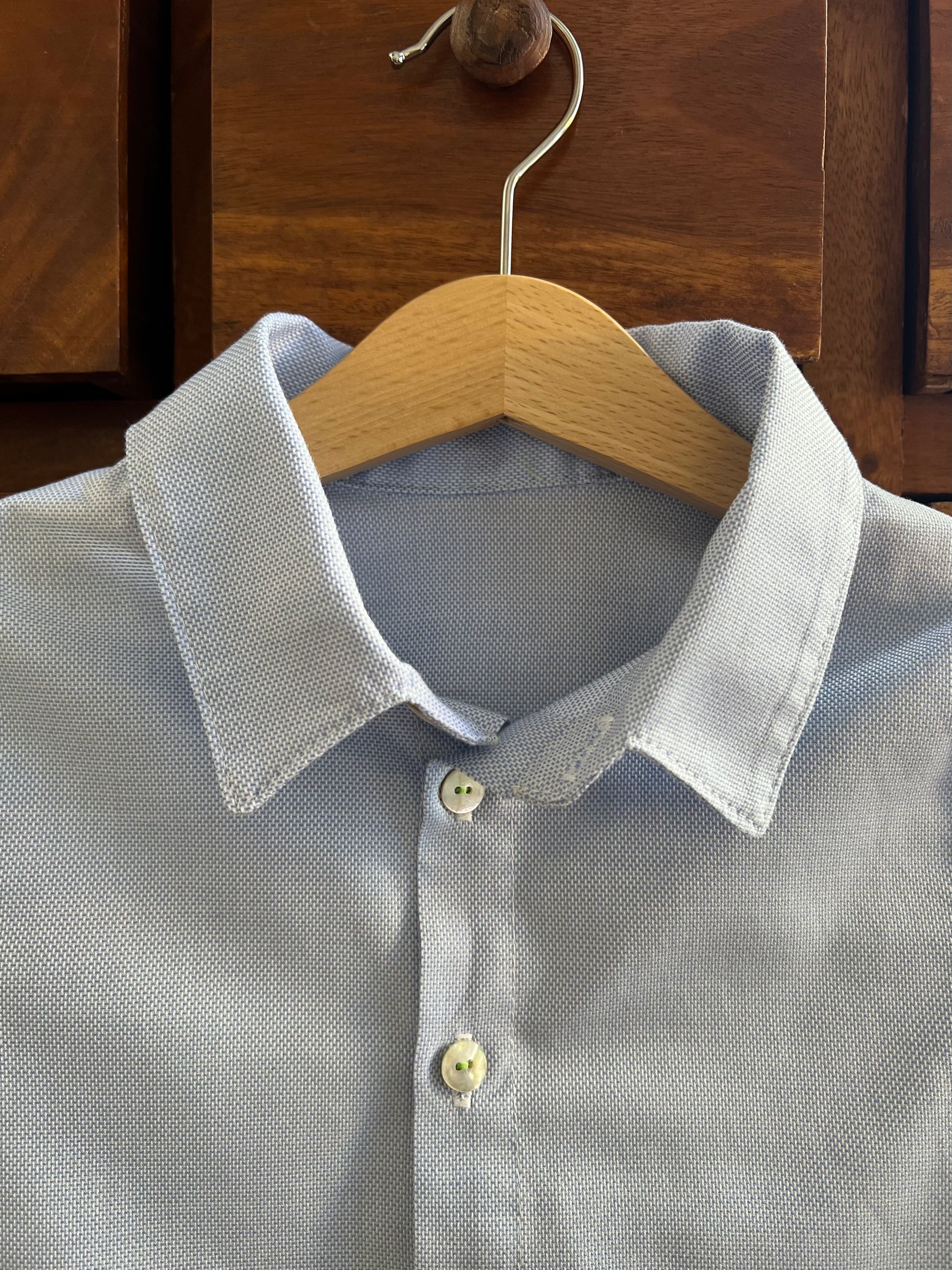 camicia bimbo colore azzurro