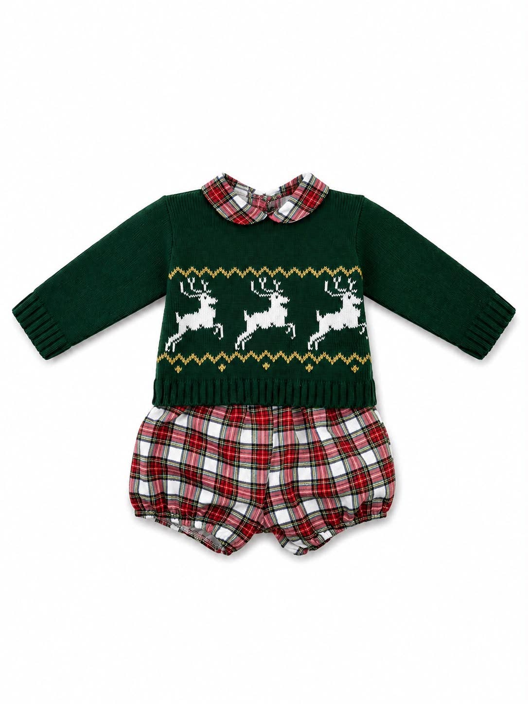 Completo Bambino a Quadretti con Renne – Rif. 2202