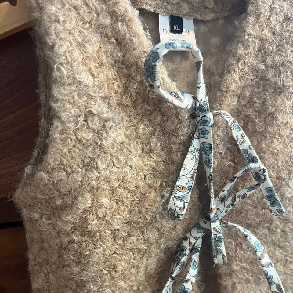 gilet da bambina in lana