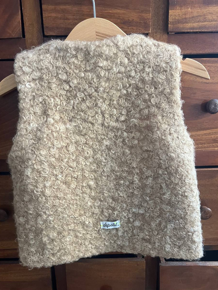 gilet in lana per bambina