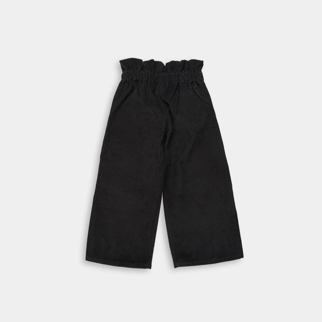 pantalone in velluto bambina blue navy