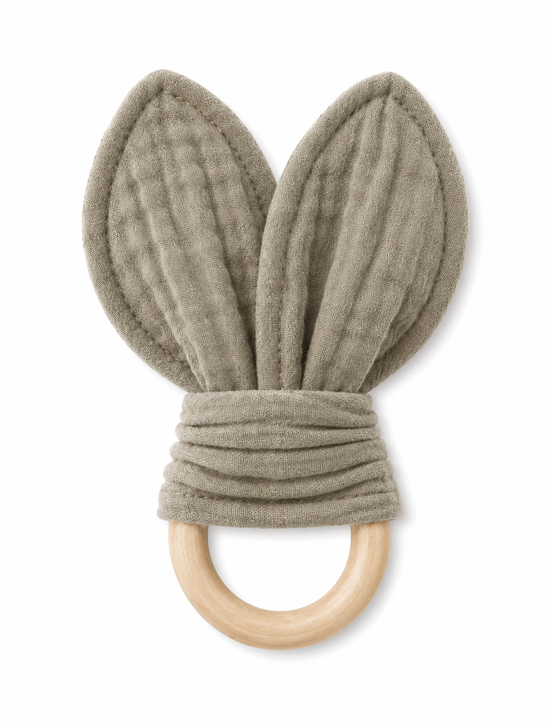 Ciuccio in mussola di cotone biologico MC-04 16 cm x 8 cm