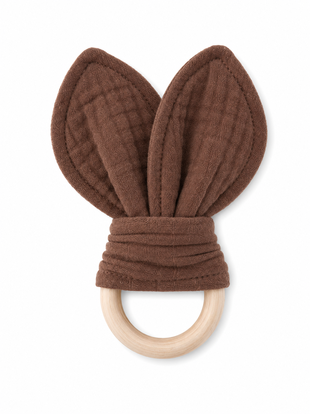 Ciuccio in mussola di cotone biologico MC-04 16 cm x 8 cm