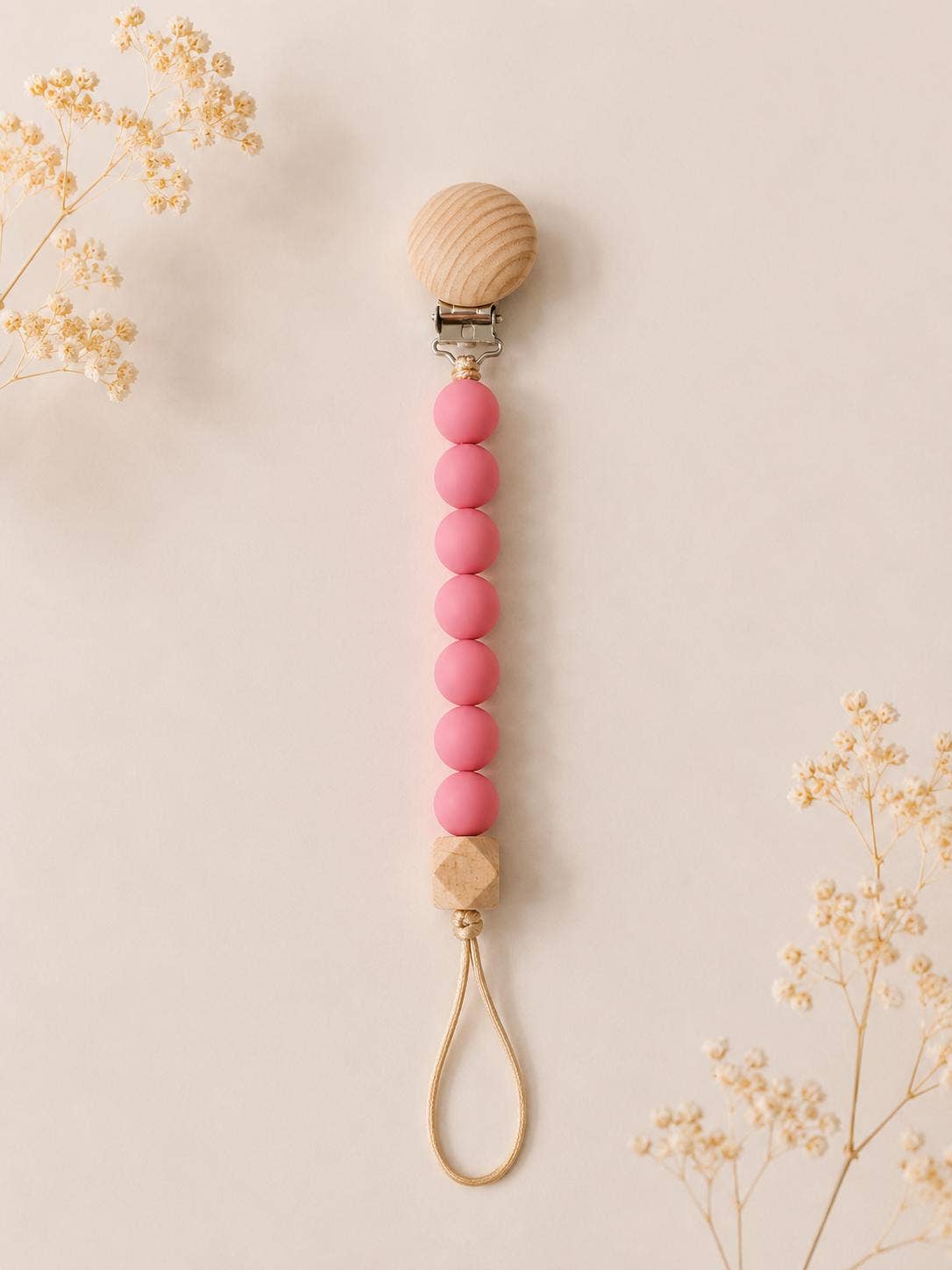 Portaciuccio in silicone – Rif. 26003: Rosa Bebé