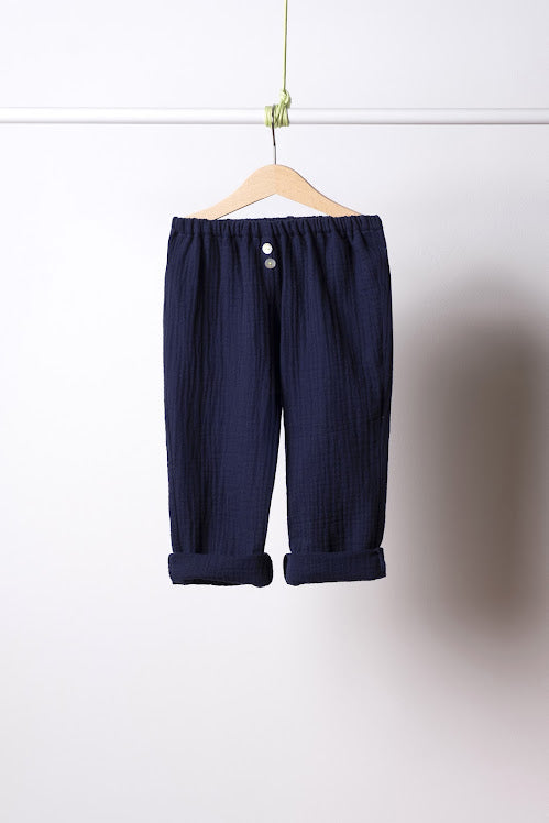 Pantalone  bambino mod. GENEVE cotone vichy
