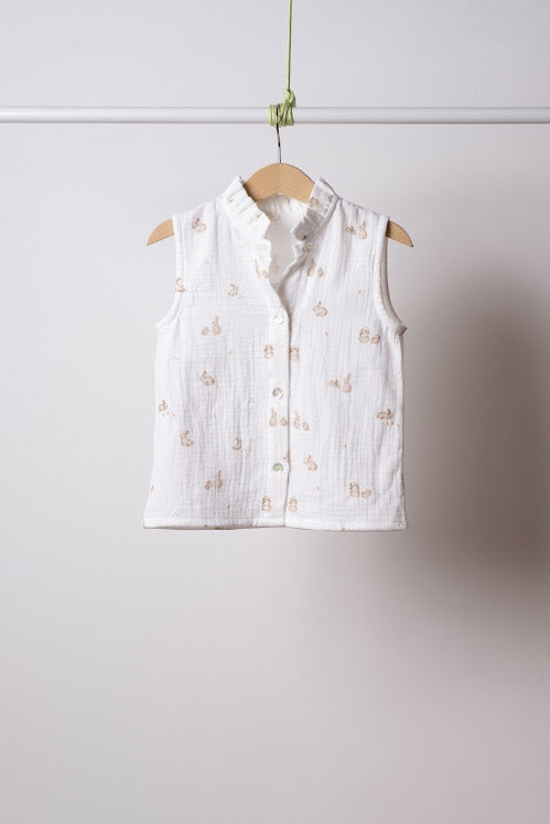 Camicietta bambina SALLY – mussola fantasia