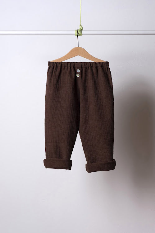 Pantalone  bambino mod. GENEVE cotone vichy