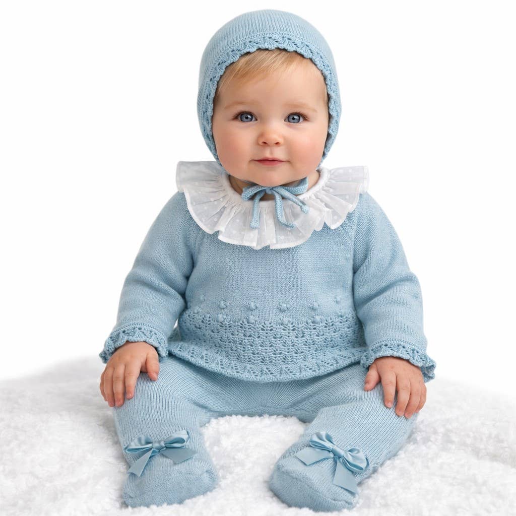 Set di 3 pezzi in tricot 100% cotone – Rif. 206