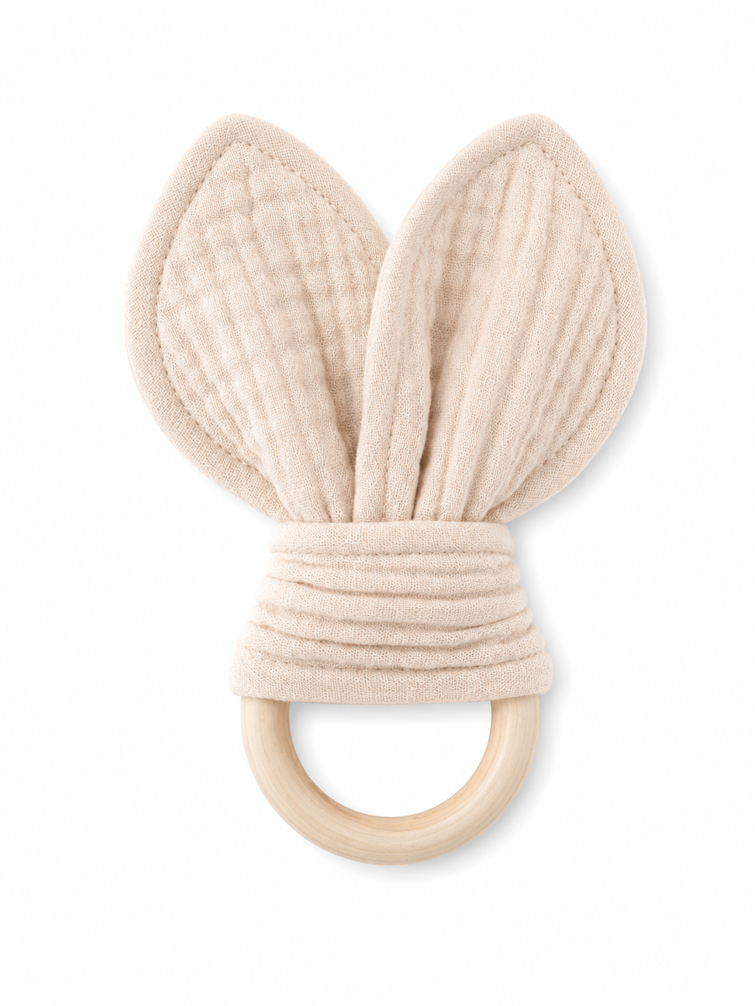 Ciuccio in mussola di cotone biologico MC-04 16 cm x 8 cm