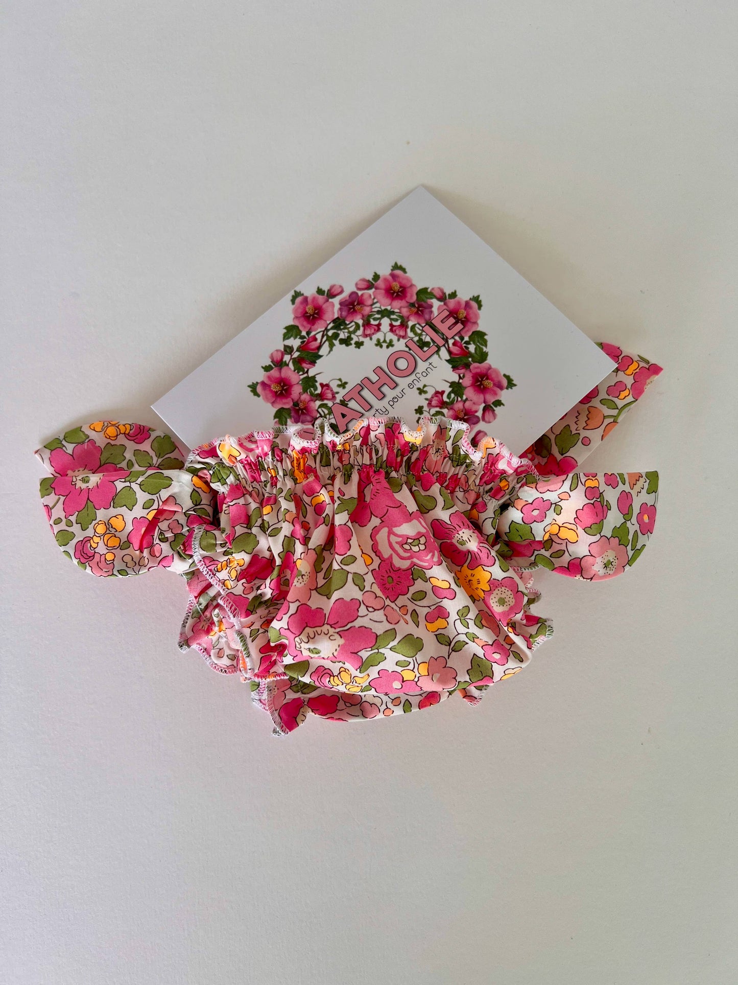 Costume da bagno in liberty Betsy arancione