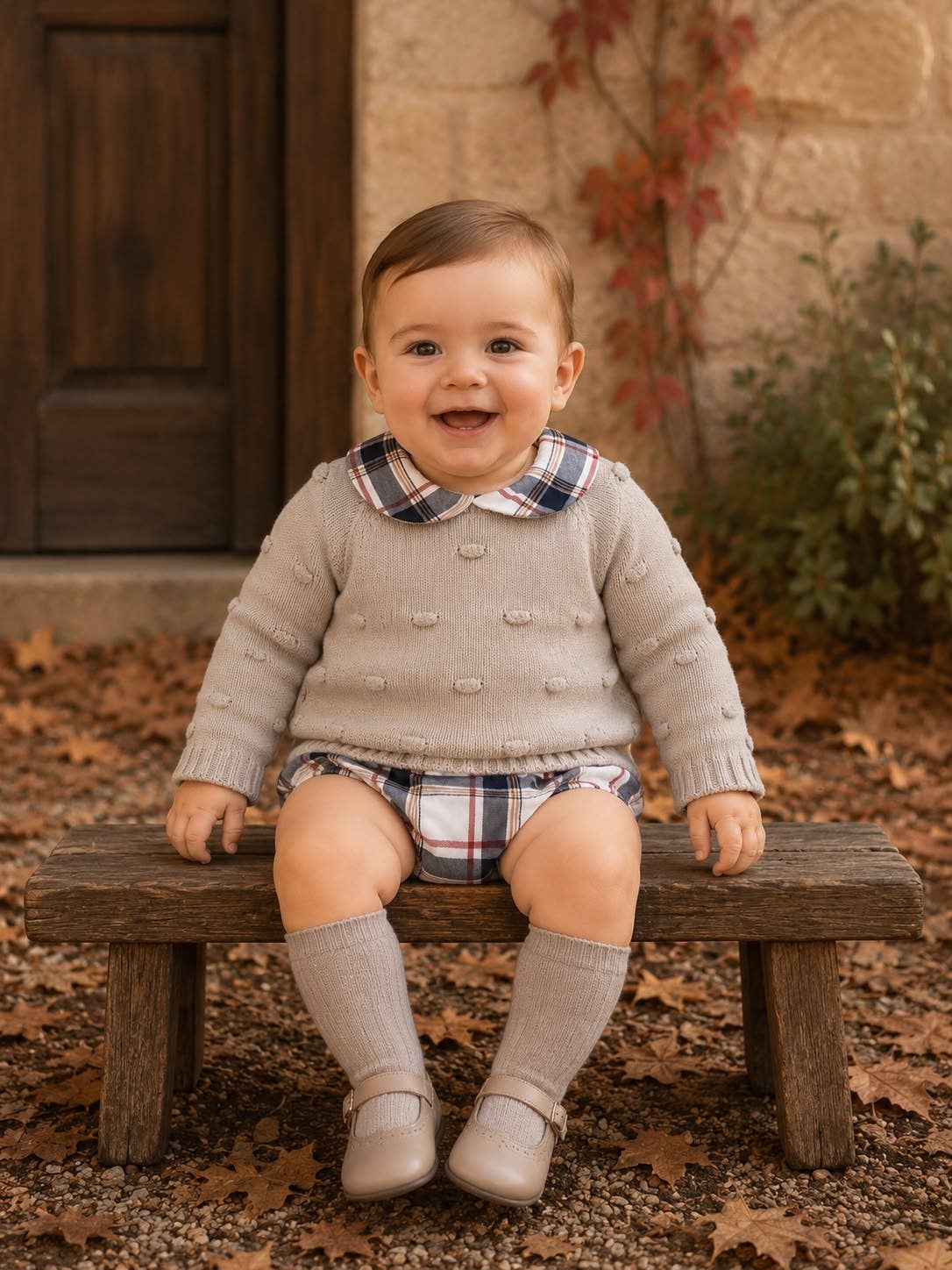 Completo Bambino 2 Pezzi a Quadri – Rif. 15