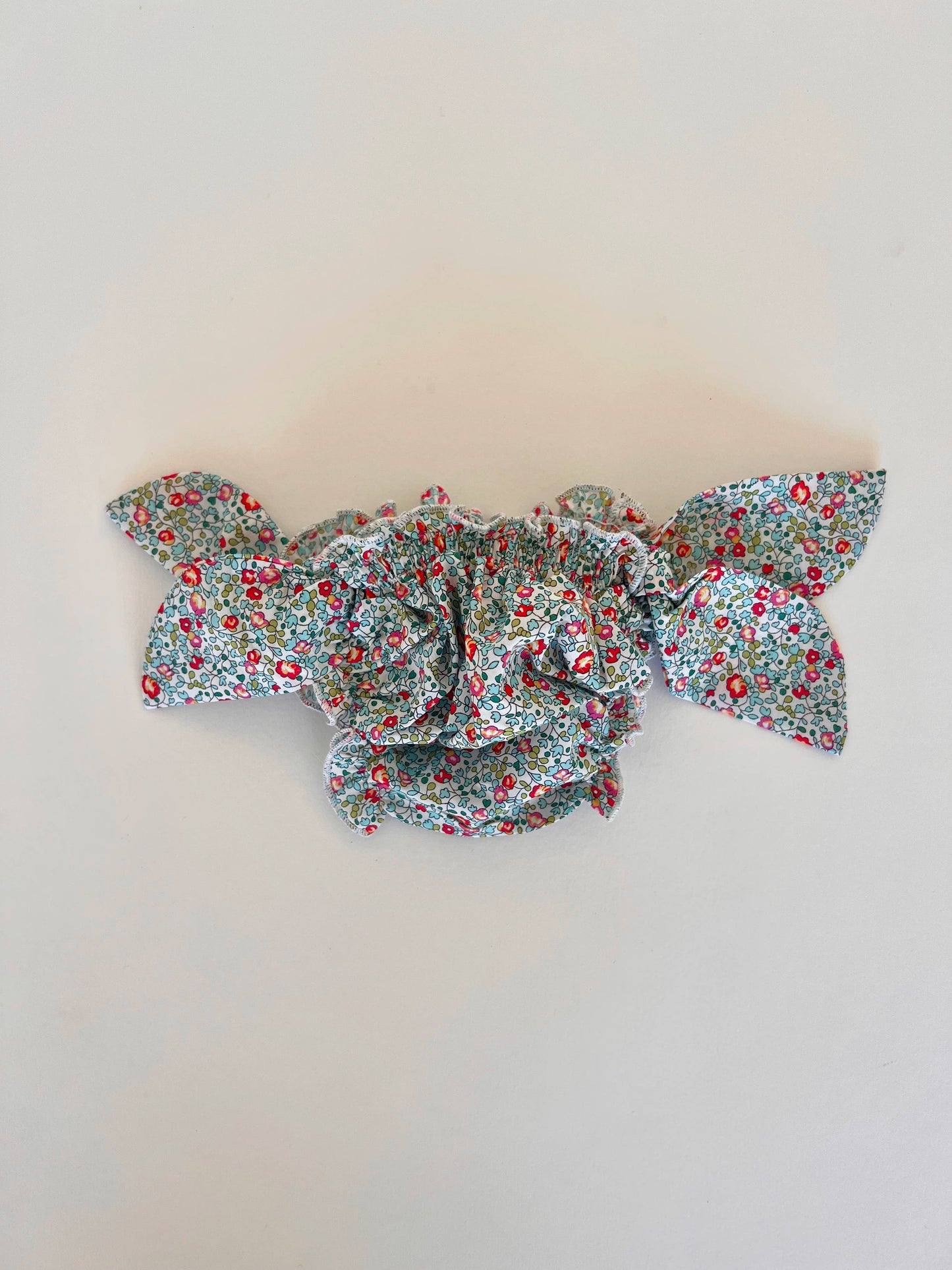 Costume da bagno in Liberty Eloïse turchese