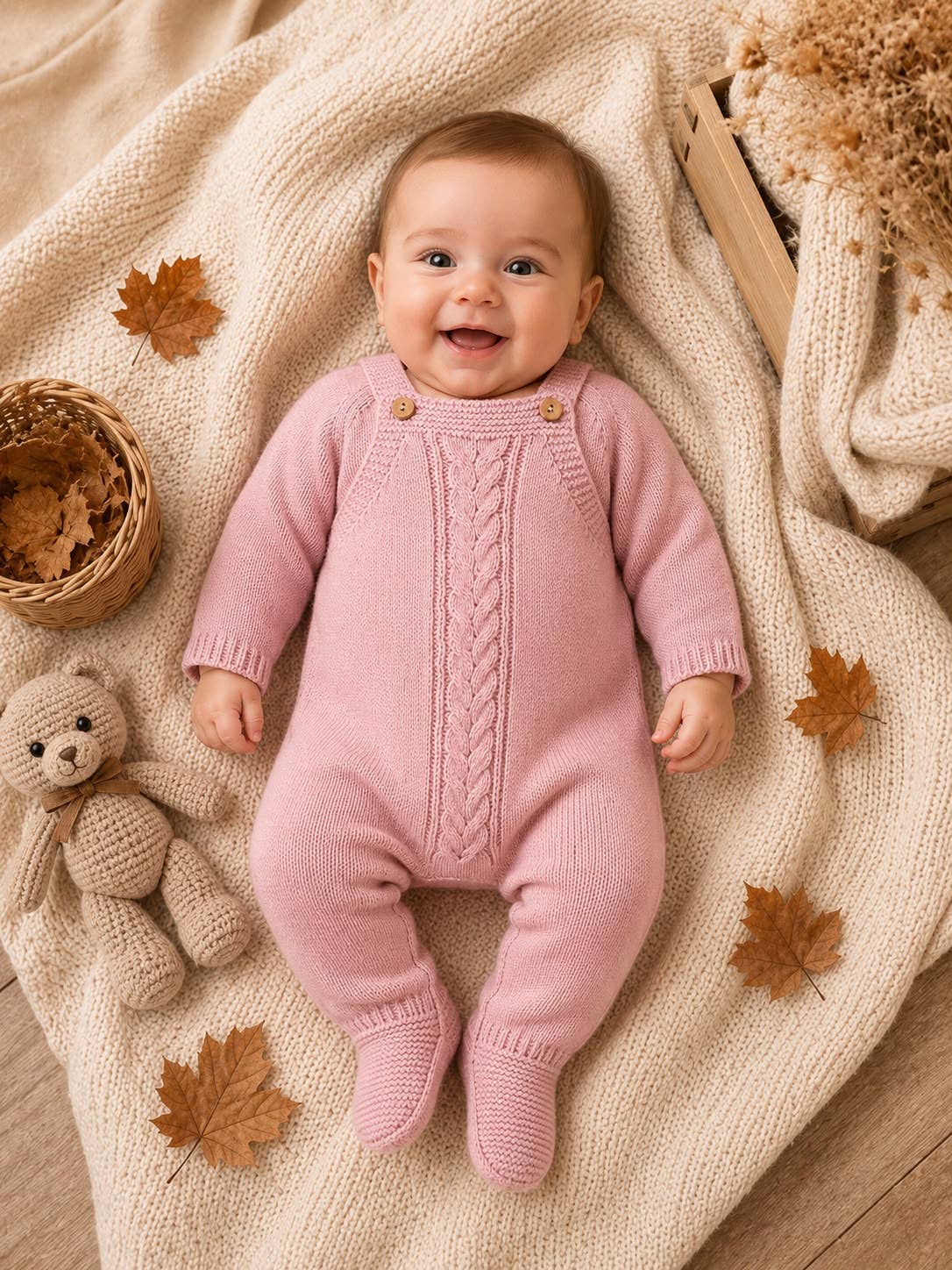 Salopetta + Maglione Neonato – Rif. 19