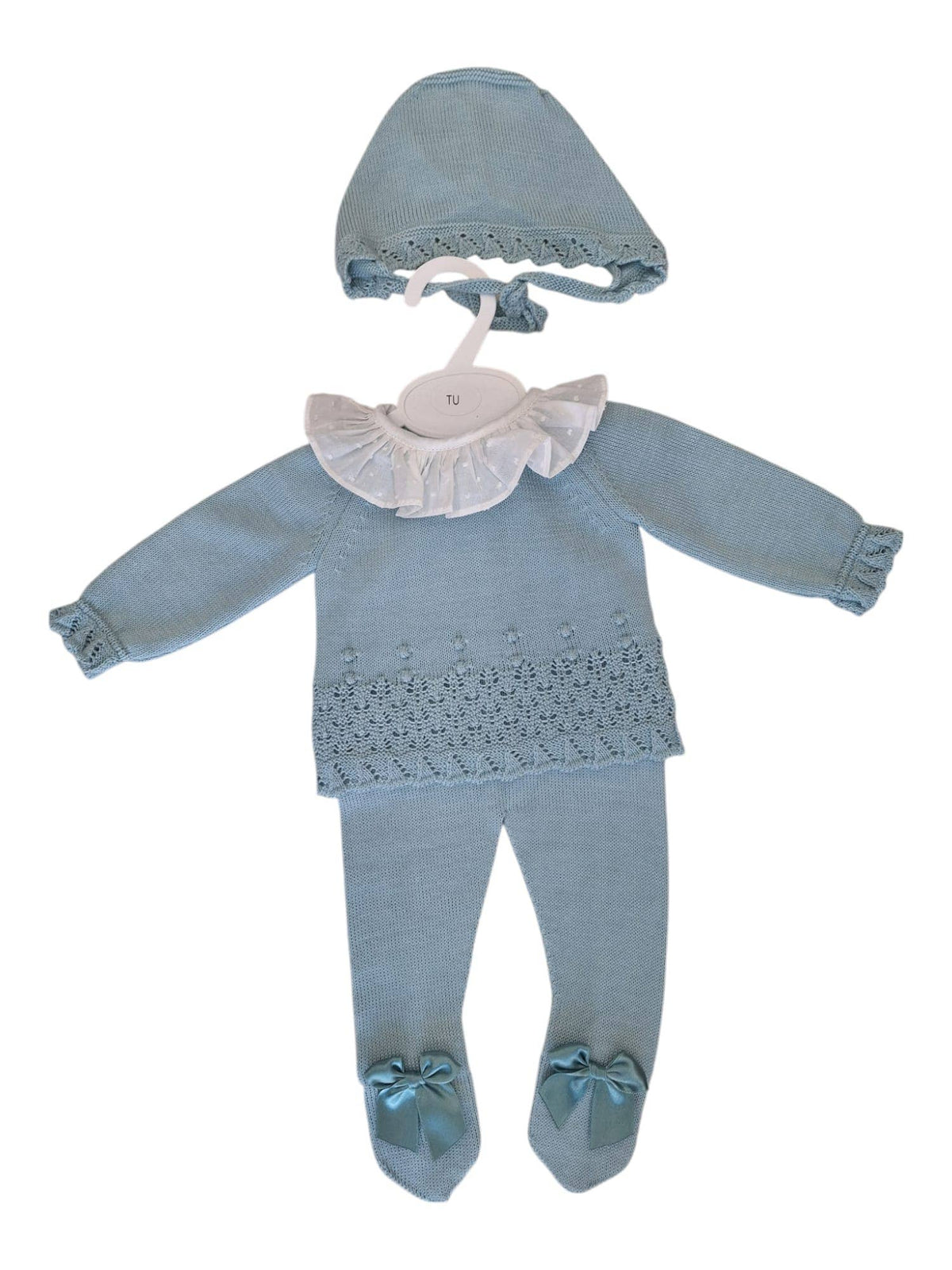 Set di 3 pezzi in tricot 100% cotone – Rif. 206