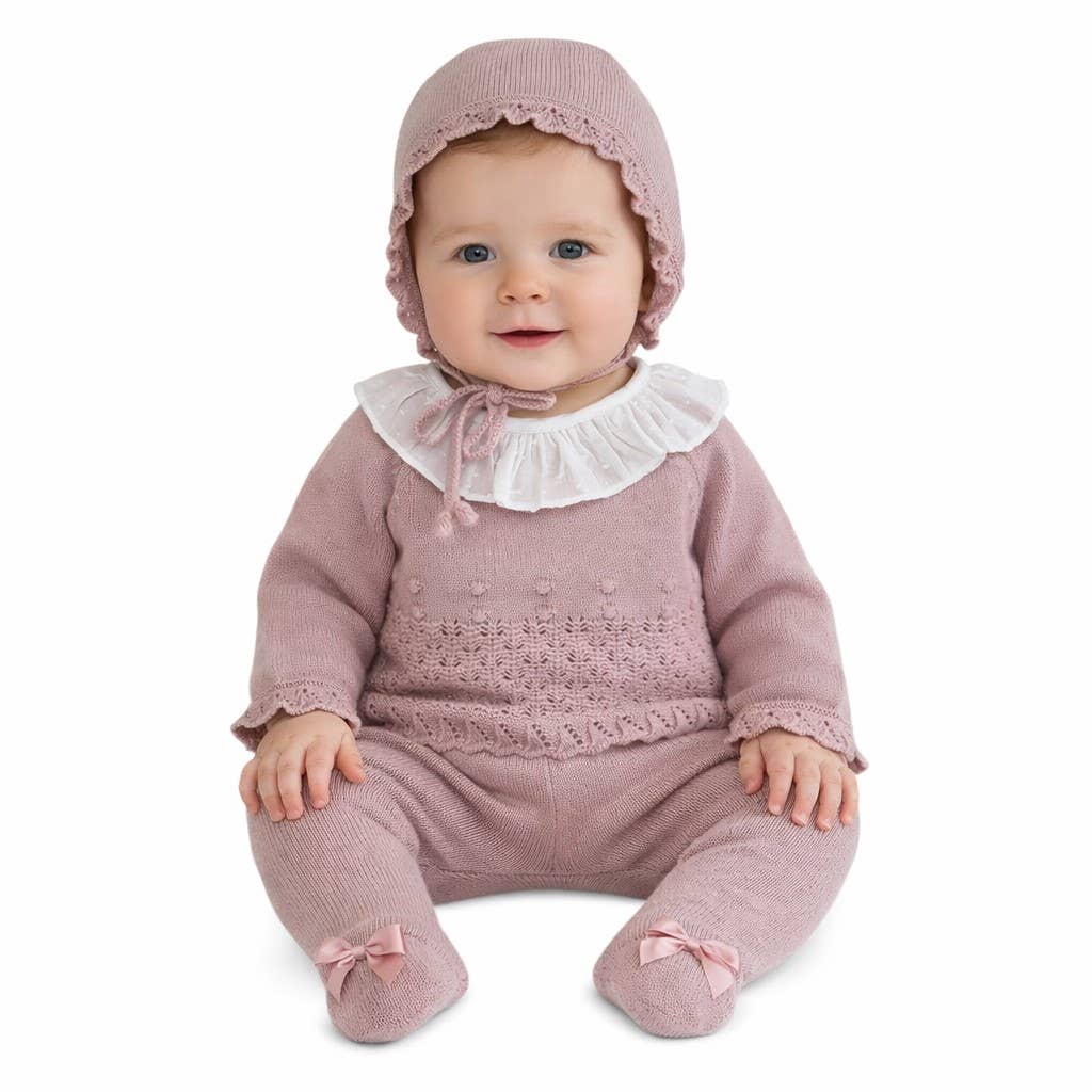 Set di 3 pezzi in tricot 100% cotone – Rif. 206