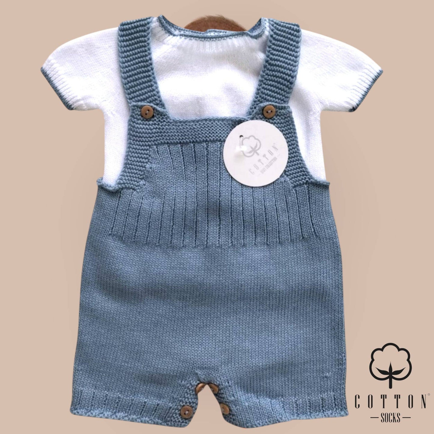 Completo maglietta e pantaloncini 100% cotone