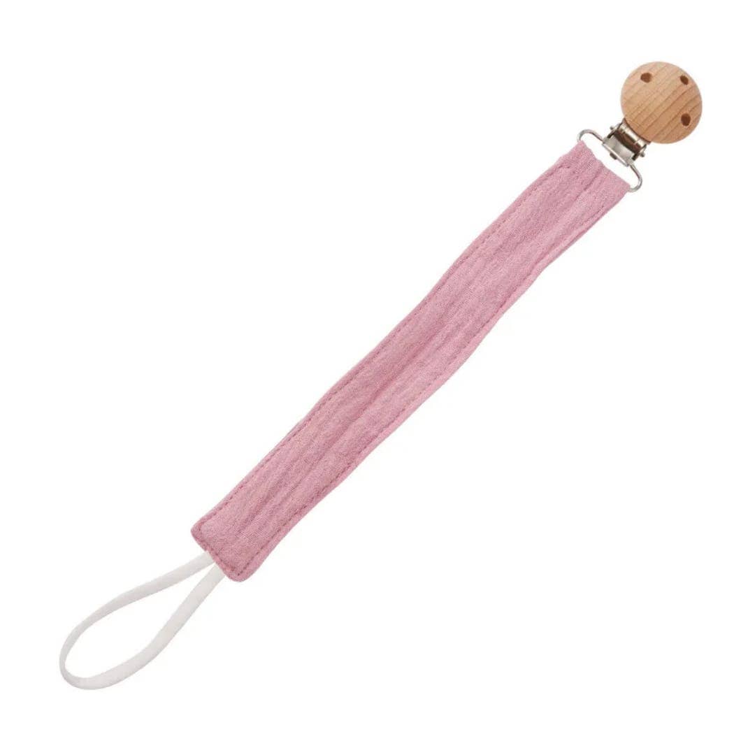 Portaciuccio in cotone biologico con clip anti-perdita: 3