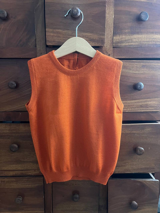 Gilet in lana pettinata - diversi colori