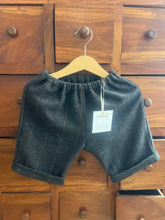 Bermuda bimbo FATANSIA RIGHE in lana