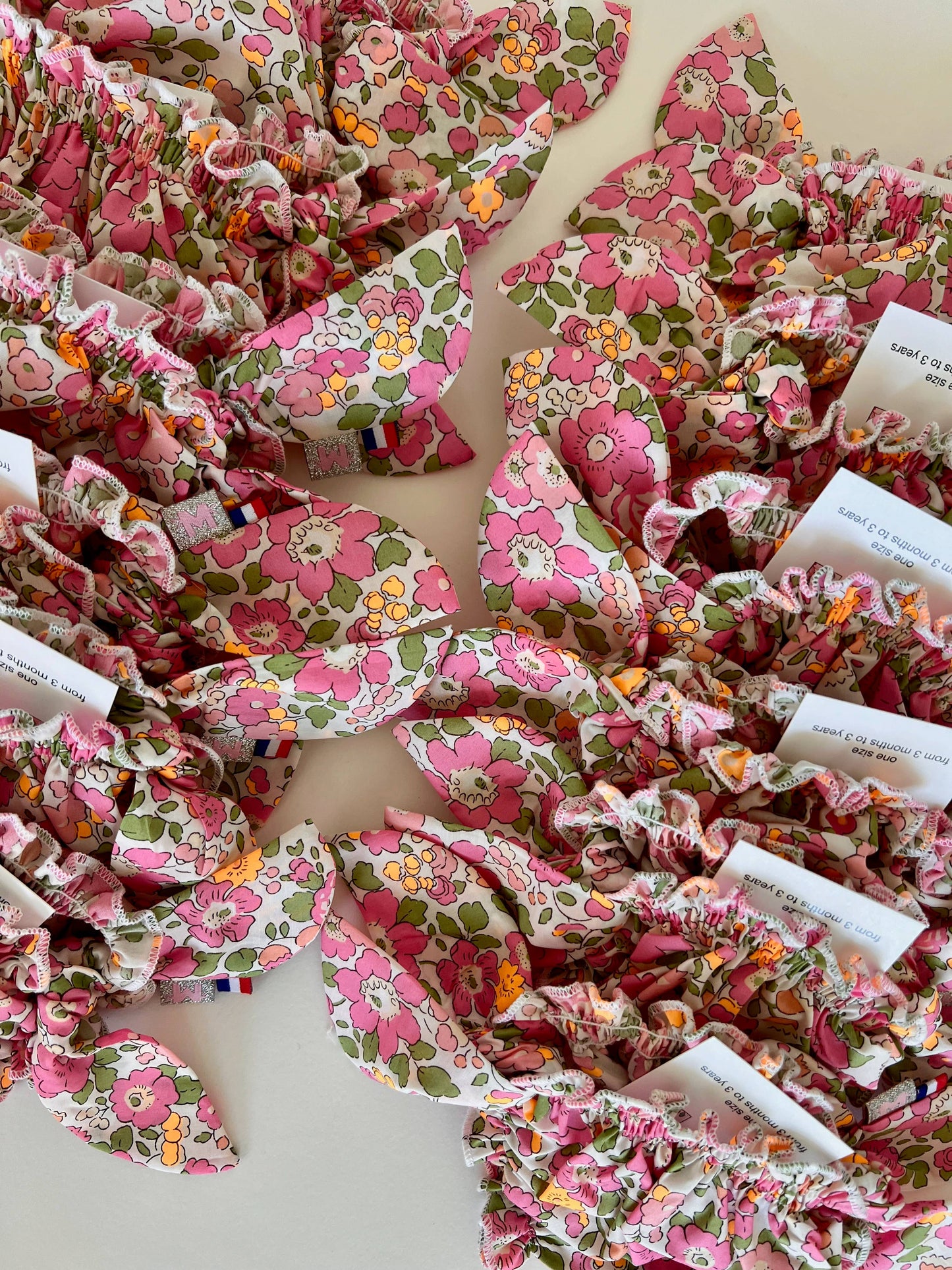 Costume da bagno in liberty Betsy arancione