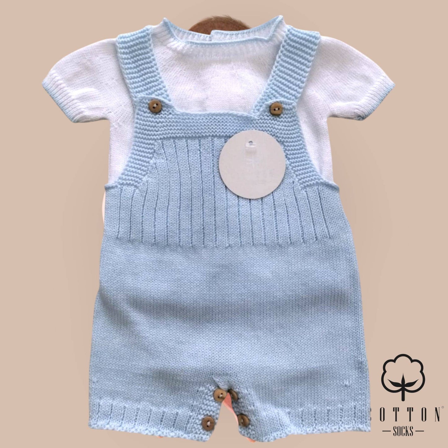 Completo maglietta e pantaloncini 100% cotone