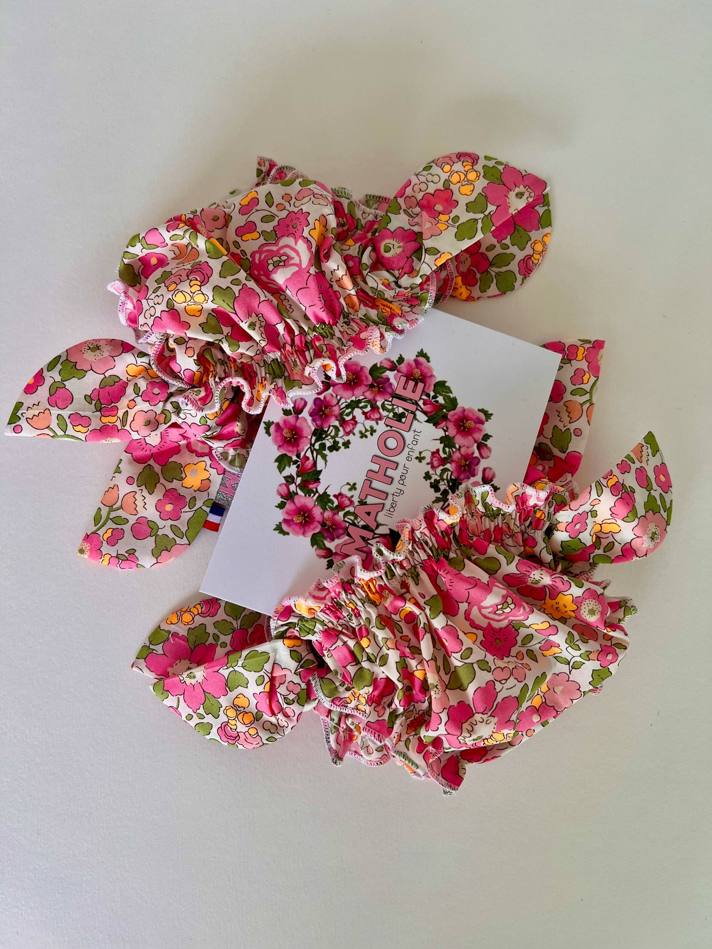 Costume da bagno in liberty Betsy arancione